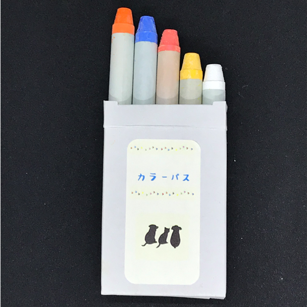 カラーパス　（5色セット）/ブラックボード用クレヨン/オプション/消耗品