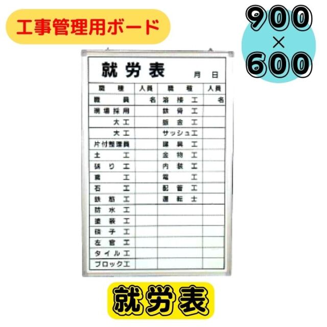 【送料無料】就労表 ボード ホワイトボード アルミ枠 スライド金具 600×900 たて型 壁掛け 吊り下げ ２wayタイプ 付属品セット（粉受け マーカー マグネット スパナ イレーサー付き）D-4W