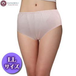【快適シルク定番インナー】シルク　フルショーツ　LLサイズ【10...