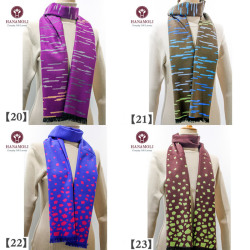 正絹起毛マフラー【うっとり暖かシルク100％のやわらかさ】【限定数40％OFF】【01-09】