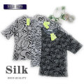 すべるような肌触りの半袖Tシャツ【今は貴重な生糸使いのフィラメント】3カラー【数量限定商品】