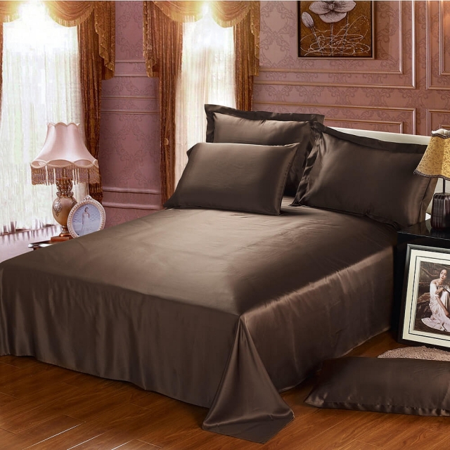 絹シーツ シルク フラット シーツ 絹 シングル ダブル リリーシルク LILYSILK