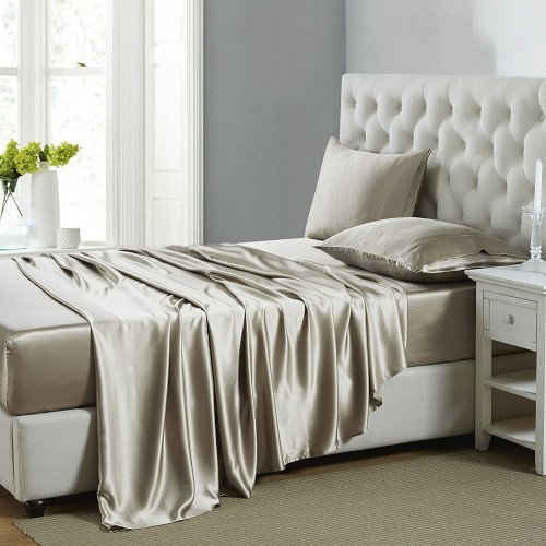 高級シルクシーツ16,900円 |【公式通販】Silk de Night シルクデナイト