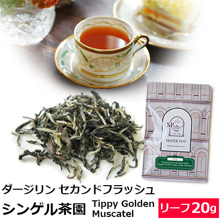 紅茶 茶葉 ダージリン セカンドフラッシュ 2025年 シンゲル茶園