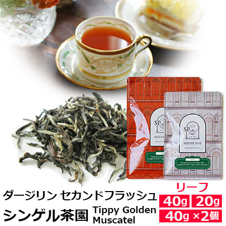 紅茶 茶葉 ダージリン セカンドフラッシュ 2025年 シンゲル茶園