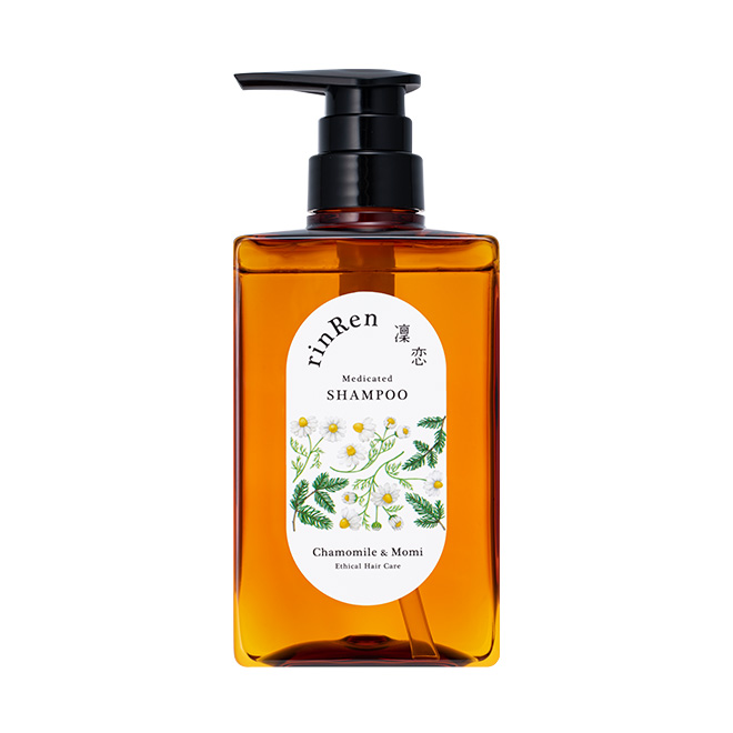 [薬用スカルプケア]凜恋/rinRen（リンレン） シャンプー カモミール＆モミ 400mL
