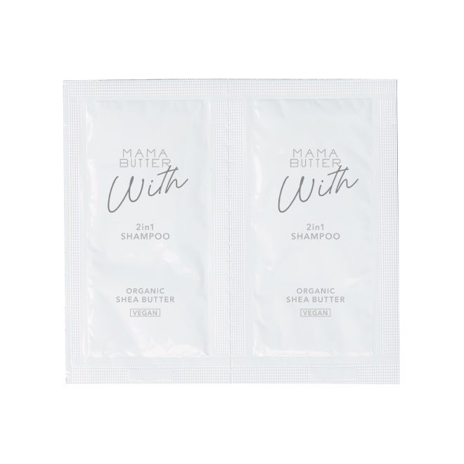 MAMA BUTTER（ママバター） ウィズ 2in1シャンプー 2連パウチ 8mL×2