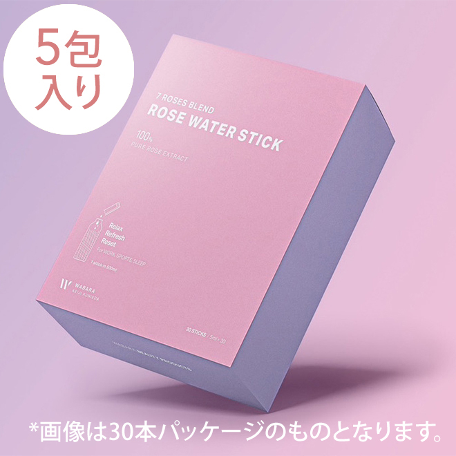 WABARA（ワバラ）　ROSE WATER STICK（ばらの生体水スティック） 250mL（5mL×5包）