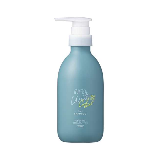 MAMA BUTTER（ママバター） ウィズ　2in1シャンプー　クールミント 350mL