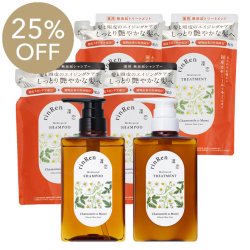 【19周年記念！25％OFF】凜恋/rinRen　薬用ヘアケア カモミール＆モミ 6点セット