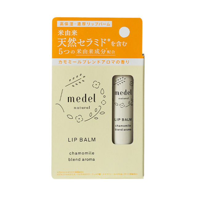 Medel Natural リップバーム カモミールブレンドアロマ 10g シンシア ガーデンweb Shop オーガニックコスメ通販