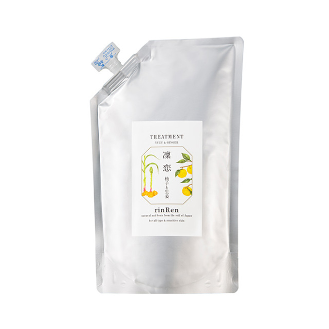 当店限定品 大容量 Rinren 凜恋 リンレン トリートメント ユズ ジンジャー つめかえ 800ml シンシア ガーデンweb Shop オーガニックコスメ通販