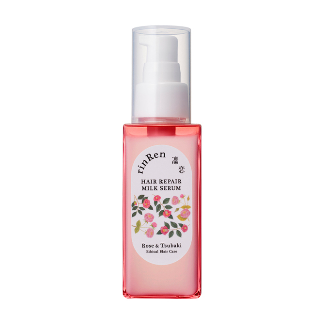 凜恋/rinRen（リンレン） リペアヘアミルクセラム ローズ＆ツバキ 100mL