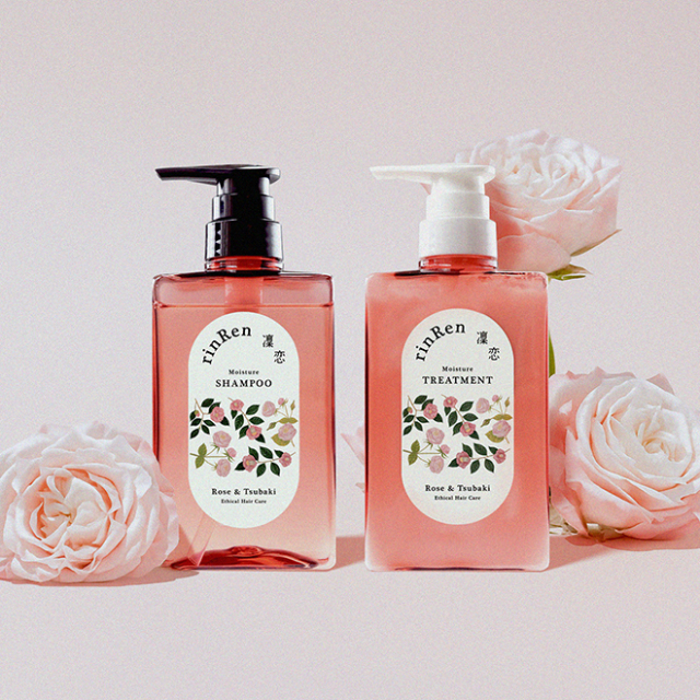 薬用スカルプケア]凜恋/rinRen（リンレン） シャンプー ローズ＆ツバキ