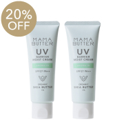 20%オフ】MAMA BUTTER UVバリア モイストミルク 無香料 SPF50+