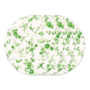 Petite la' deux（プティラドゥ） 丸ライナー〈フランネル・フランスの小鳥グリーン〉