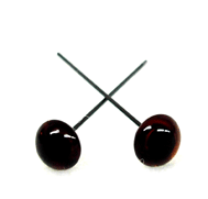 ワイヤーグラスアイ１０ｍｍ茶