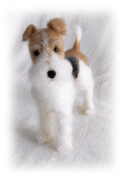 SweetFleeceDogキット　フォックステリア(説明書付き）