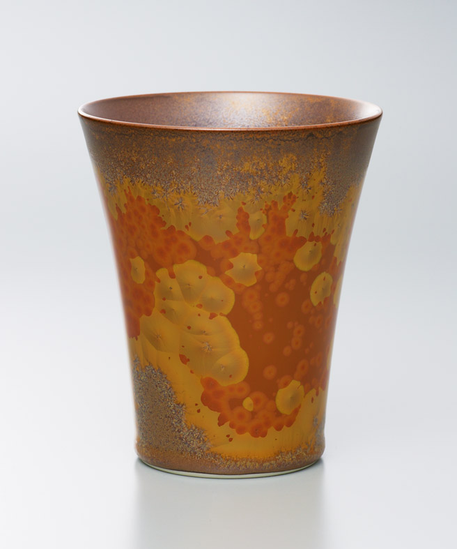 金華紋酒杯（真右エ門窯）桐箱入