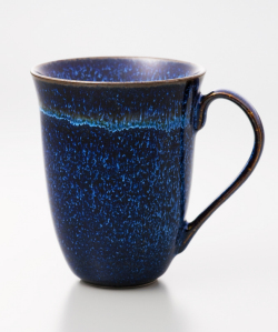 銀河マグカップ-01-（真右エ門窯）桐箱入