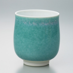 均窯湯呑 - 小（真右ェ門窯）桐箱付