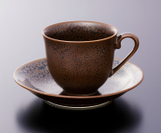 真右エ門作　茶碗　油滴天目 Amazon｜有田焼 真右エ門窯 油滴天目 組湯呑(夫婦湯呑) 20848