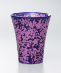桜花紋酒杯（真右エ門窯）桐箱入