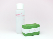 馬油のさっぱり保湿セット　しらさぎ化粧水としらさぎセッケンのお得なセット　洗顔と化粧水で自然な保湿感　【送料無料】