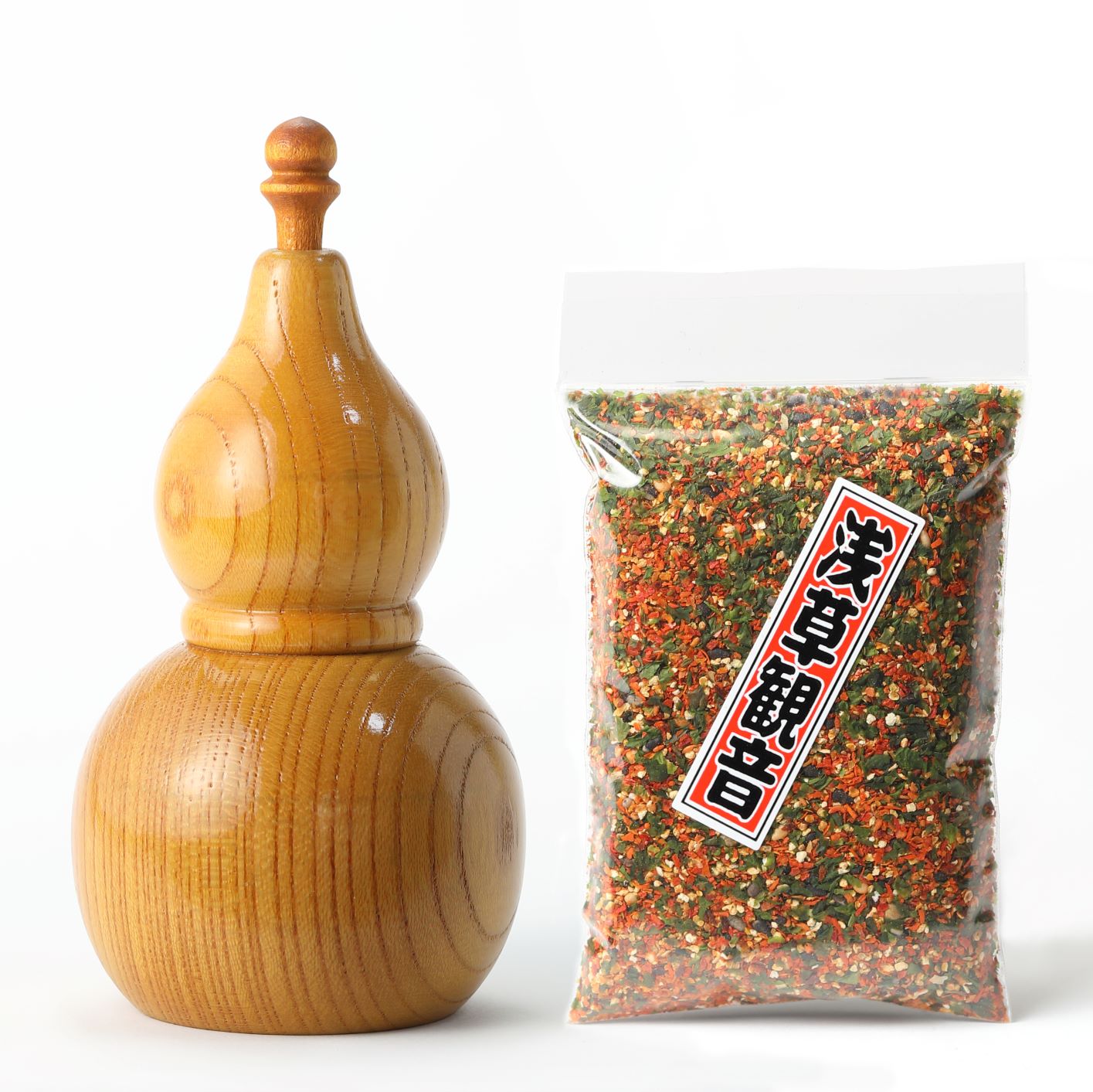 瓢箪中白と七味