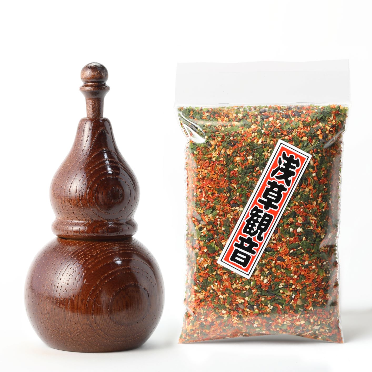 瓢箪中こげ茶と七味