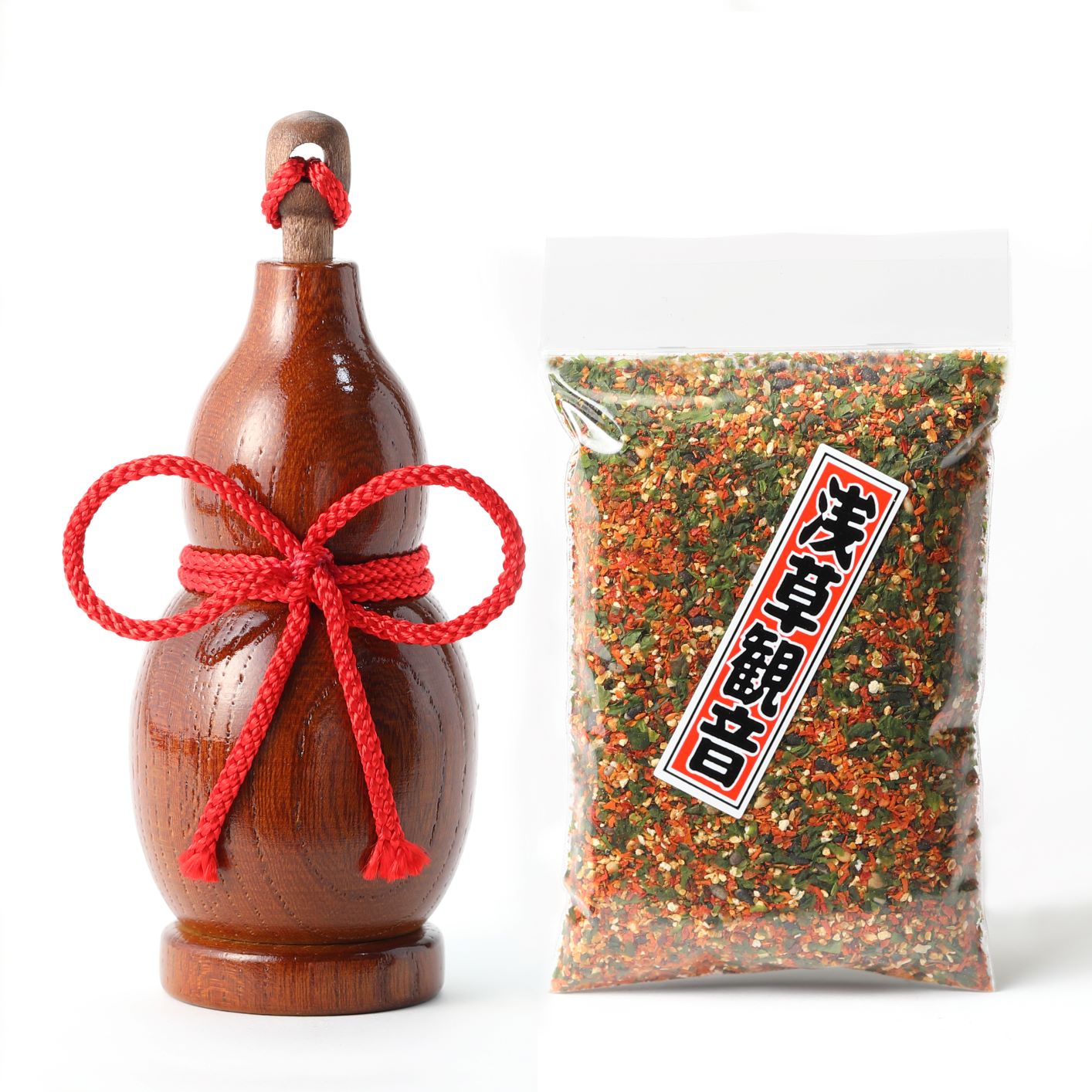 瓢箪底茶と七味