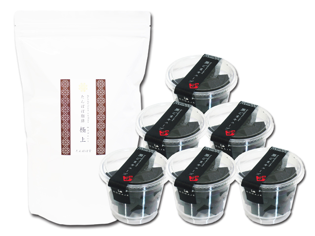 たんぽぽコーヒー極上１２０パック＋黒ごまキューブ６個