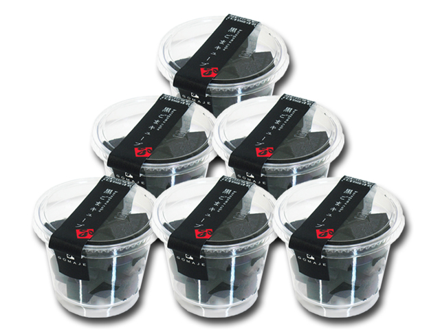 黒ごまキューブ カップ６個