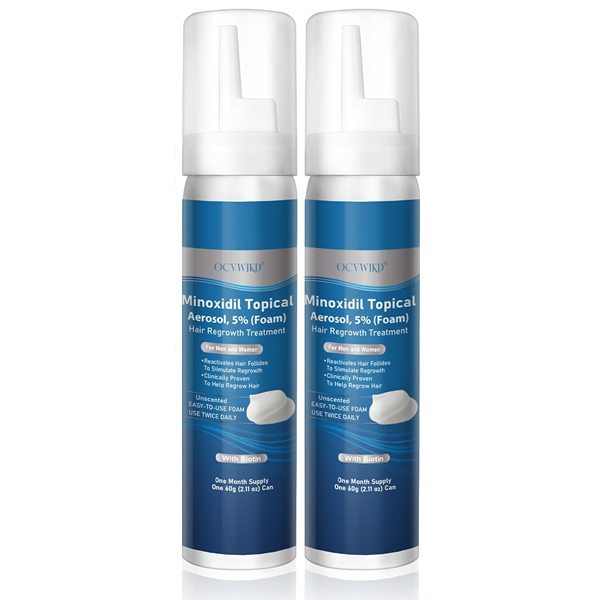 ミノキ5%フォームタイプ男女兼用2本