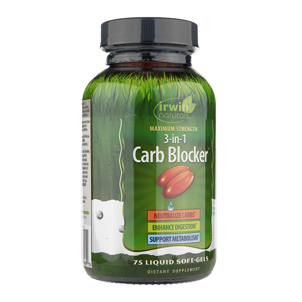 マキシマムストレングス3-in-1カーボブロッカー75錠