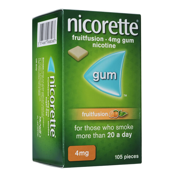 ニコレットガム4mg(フルーツフュージョン)105粒