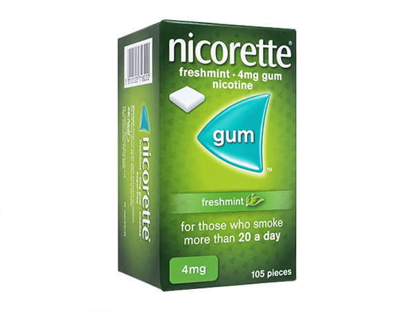 ニコレットガム4mg(ミント)105粒