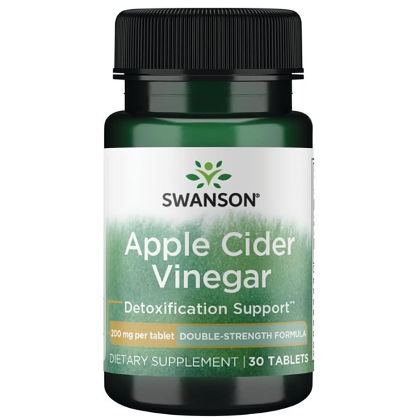 Swanson アップルサイダービネガー200mg30錠