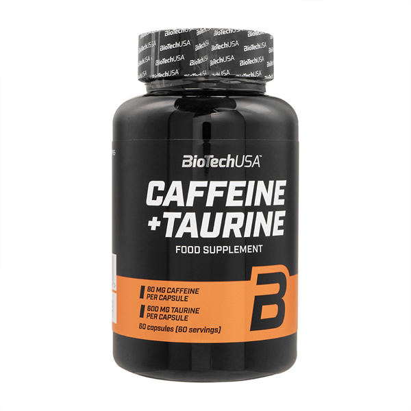 カフェイン+タウリン60錠(BioTechUSA)