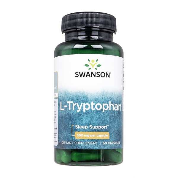 L-トリプトファン500mg60錠(Swanson)