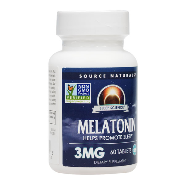 Source　Naturals　メラトニン　3mg　60錠