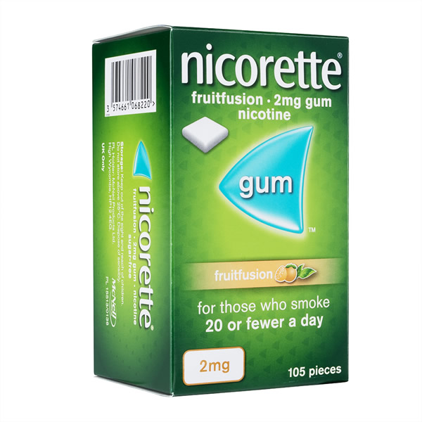(ニコレットガム2mg(フルーツフュージョン)105粒