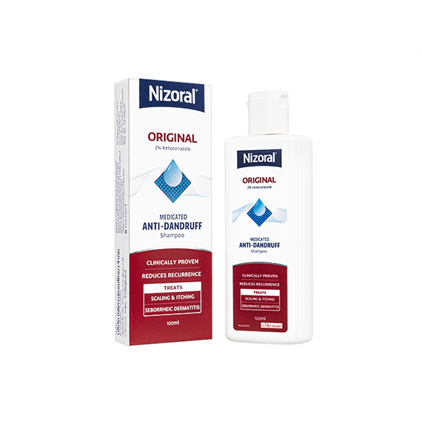 ニゾラールオリジナルメディケイテッドアンチダンドルフシャンプー2%100ml