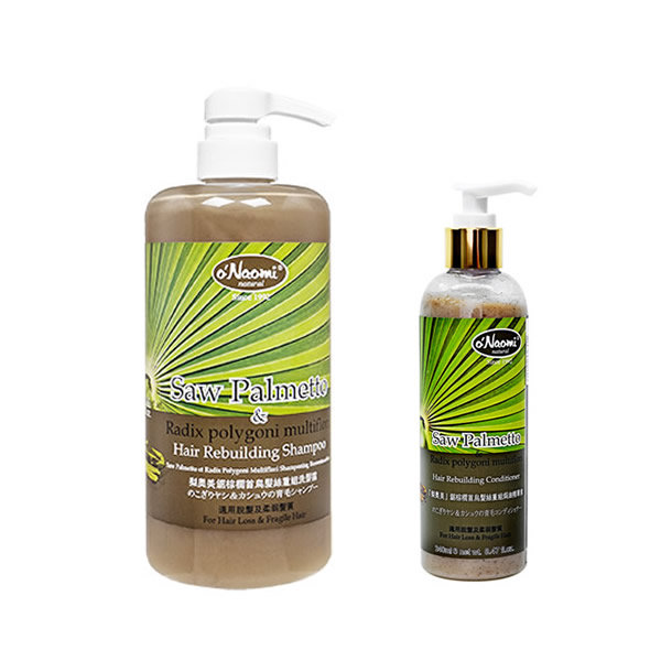 [O'Naomi]のこぎりヤシ&カシュウの育毛シャンプーとコンディショナーのセット