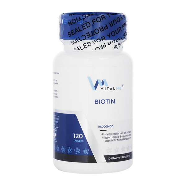 VitalMe ビオチン10000mcg120錠