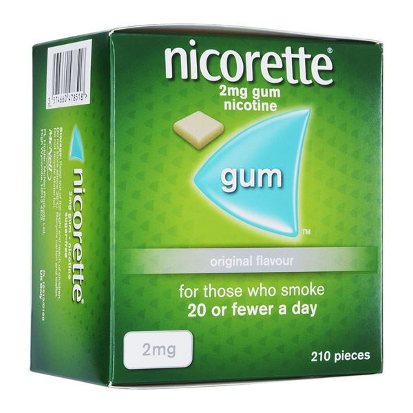 ニコレットガム2mg(オリジナル)210粒