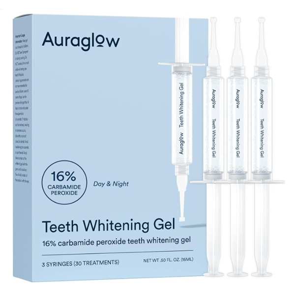 オーラグロウ 16%ホワイトニングジェル リフィル （5ml*3本入り）