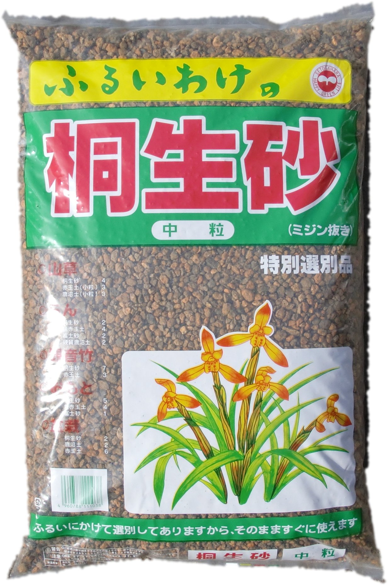 桐生砂　中粒　15L