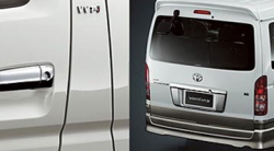 トヨタ ハイエース 0系 ワイドボディ リアガーニッシュ Ventury仕様 の通信販売 Boom Enterprises 輸出仕様部品 トヨタ ハイエース 0系 ワイドボディ リアガーニッシュ Ventury仕様 の通信販売 Boom Enterprises 輸出仕様部品