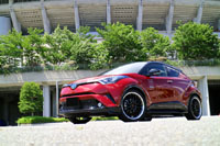 【Grazio】 トヨタ C-HR フロント・サイド・リア スポイラー３点SET *素地